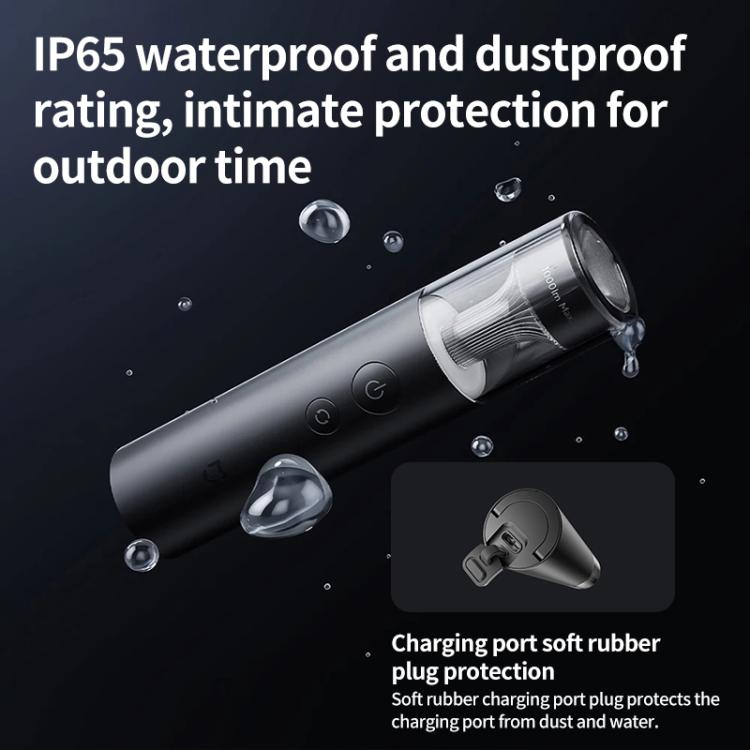 Original Xiaomi Mijia Multifunctional Portable Flashlight 1000LM IP65 Protection(Metal Grey)
