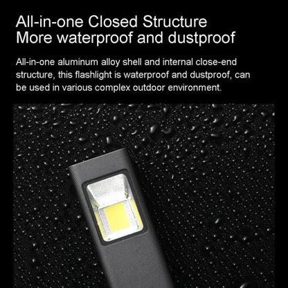 Lampe de poche multifonctionnelle Xiaomi Youpin DUKA FL1 avec 7 modes d'éclairage (Gris foncé)