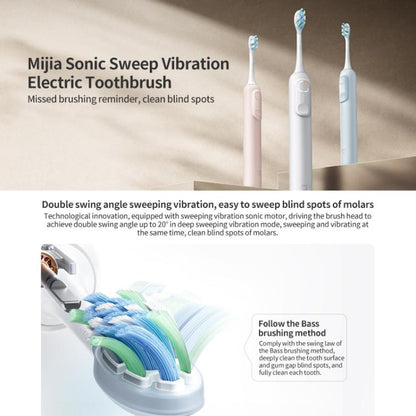 Xiaomi Mijia Sonic Sweep Electric Toothbrush(Pink)
