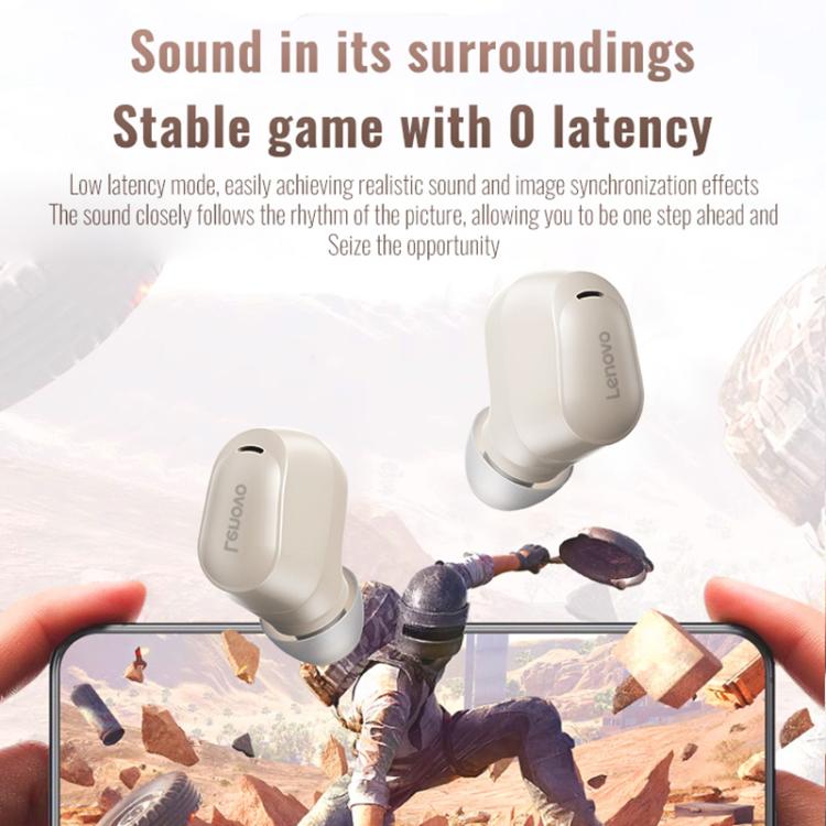 Original Lenovo EA200 In-Ear True Wireless Bluetooth Earphones(Black)