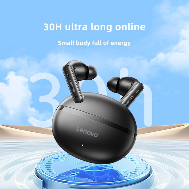 Original Lenovo EA210 Simple In-Ear True Wireless Bluetooth Earphones(Black)
