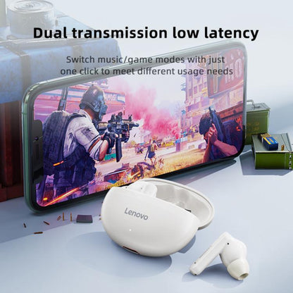 Original Lenovo EA210 Simple In-Ear True Wireless Bluetooth Earphones(Black)