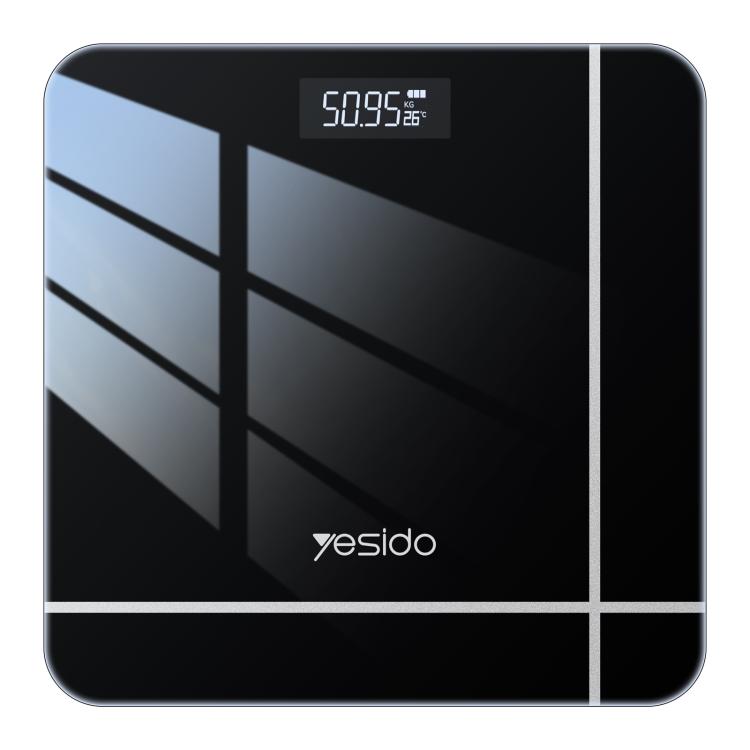 Yesido MG10 Smart Electronic Weight Scale, Size: 28x28x2.35cm(Black)