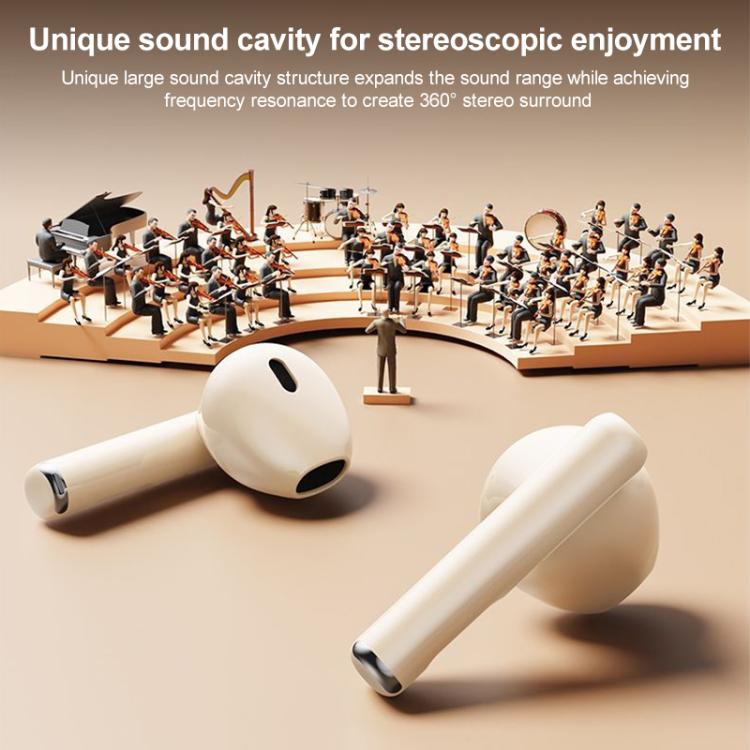 Original Lenovo TC3301 Wireless Bluetooth 5.3 Earphones(White)