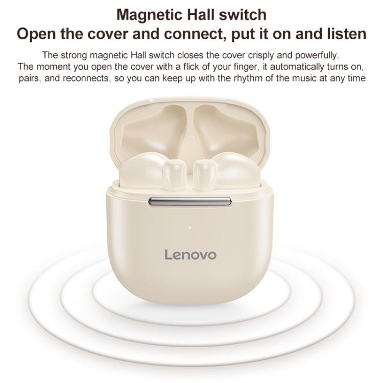 Original Lenovo TC3301 Wireless Bluetooth 5.3 Earphones(White)
