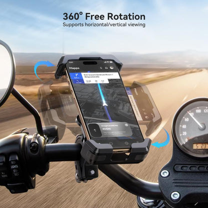 JOYROOM JR-ZS428 Shockproof Bike Phone Mount(Black)