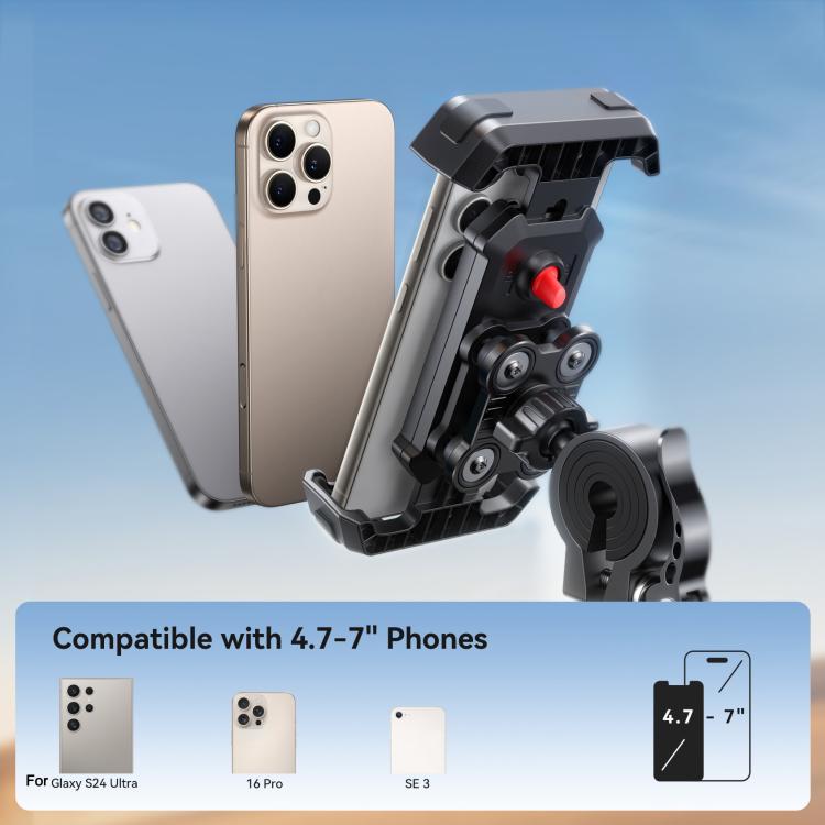 JOYROOM JR-ZS428 Shockproof Bike Phone Mount(Black)