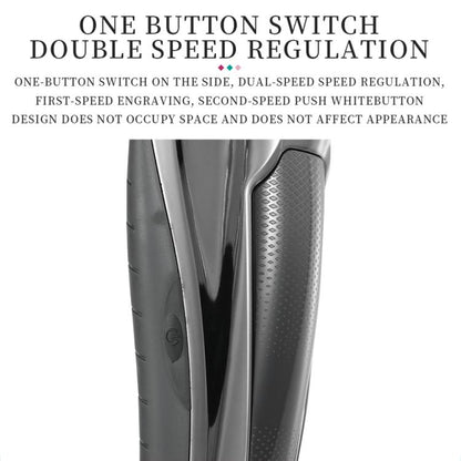 VGR V-070 10W USB 2-gears Electric Hair Clipper(Black)