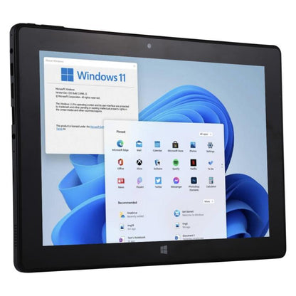 HONGSAMDE Tablette PC 2-en-1 10,1 pouces, 6 Go+64 Go, Windows 11, Intel Celeron N4120 Quad Core sans clavier (prise UE)