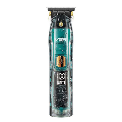 Tondeuse à cheveux électrique VGR V-961 IPX7 avec affichage numérique LED USB (Noir)