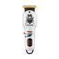 VGR V-971 Graffiti Design LED Digital Display USB Electric Hair Clipper(White)
