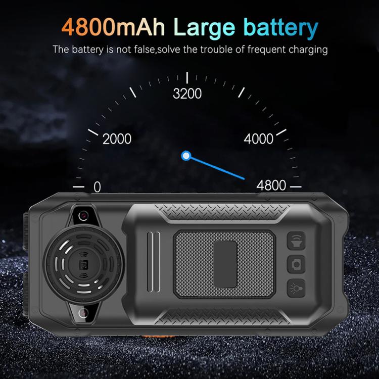 UNIWA M6000 Big Speaker Keypad Phone, 2.4 inch, Dual Flashlights, 21 Keys, SOS, FM, 4 SIM, GSM, Plug:UK Plug(Green)