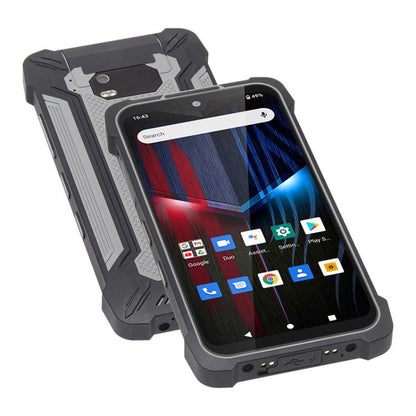 UNIWA P551 Handheld PDA Rugged Phone, 4GB+64GB, 5.5 inch Android 11 Mediatek MT6765 Helio P35 Octa Core, Network: 4G, Plug:AU Plug(Grey)