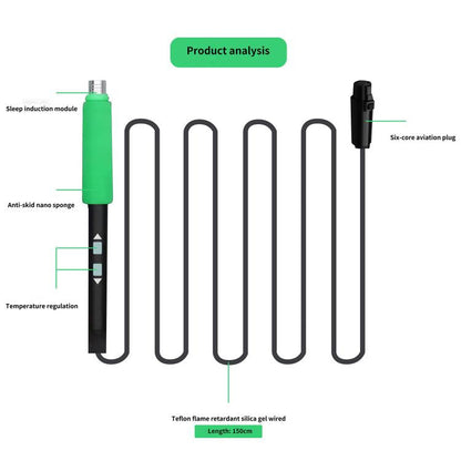 Poignée de commande de station de soudage universelle Mijing MJ-H1, modèle : C245