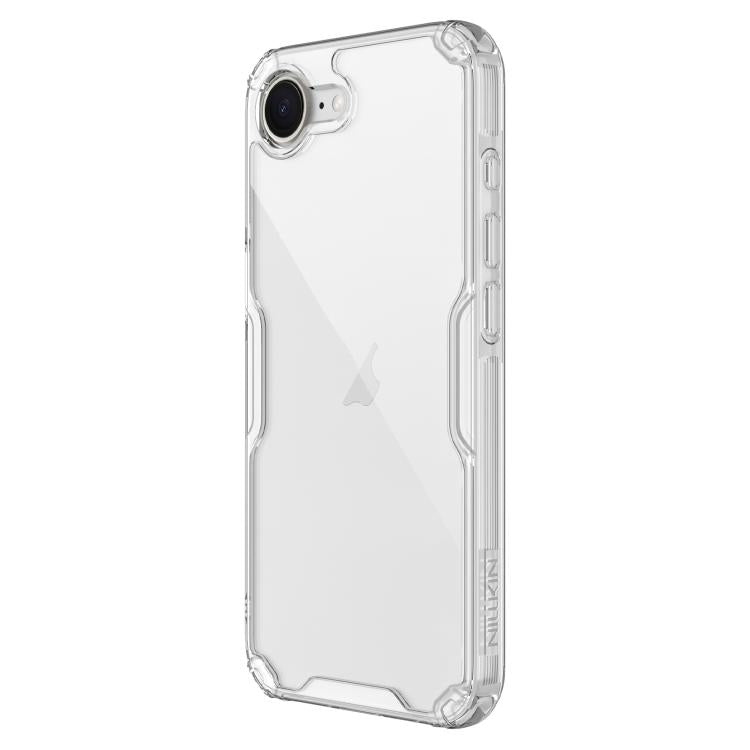 For iPhone 16e NILLKIN Ultra Clear PC + TPU Phone Case(Transparent)