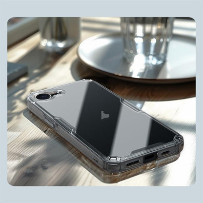 For iPhone 16e NILLKIN Ultra Clear PC + TPU Phone Case(Transparent)