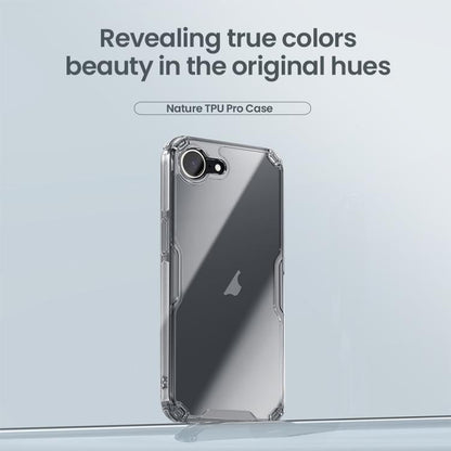 For iPhone 16e NILLKIN Ultra Clear PC + TPU Phone Case(Transparent)