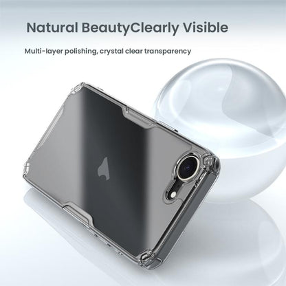 For iPhone 16e NILLKIN Ultra Clear PC + TPU Phone Case(Transparent)