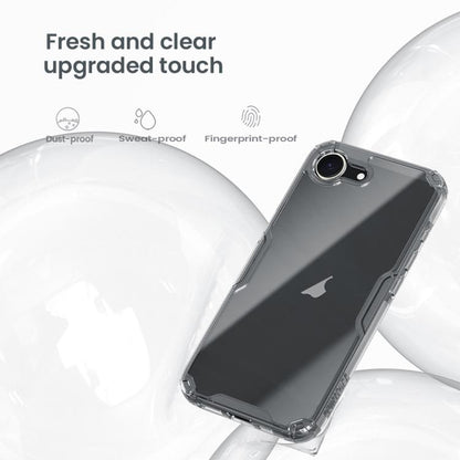 For iPhone 16e NILLKIN Ultra Clear PC + TPU Phone Case(Transparent)