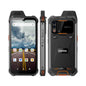 UNIWA W999 Rugged Phone, 8GB+128GB, 6.3 inch Android 13 Mediatek MT6789 Helio G99 Octa Core, NFC, Network: 4G, Plug:EU Plug(Black Orange)