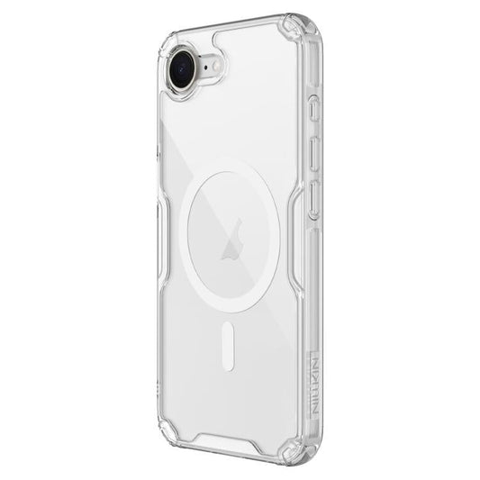 For iPhone 16e NILLKIN Ultra Clear Magnetic PC + TPU Phone Case(Transparent)