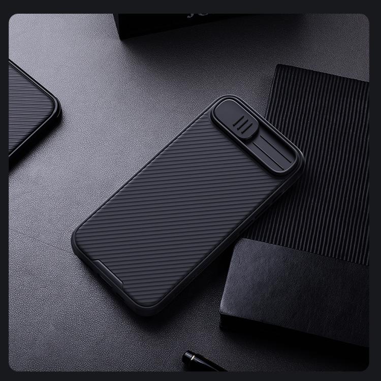 For iPhone 16e NILLKIN CamShield Pro Magnetic PC Phone Case(Black)