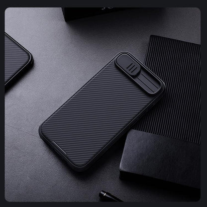 For iPhone 16e NILLKIN CamShield Pro Magnetic PC Phone Case(Black)