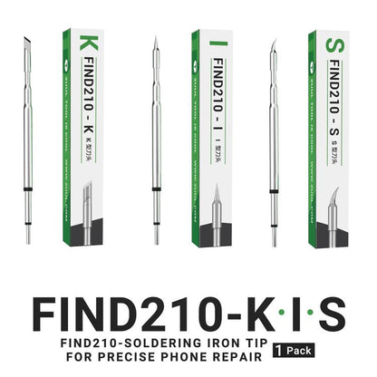 2uul Soldering Iron Tips for Most C210 Soldering Station, Model:FD12 K