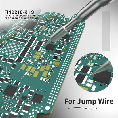 2uul Soldering Iron Tips for Most C210 Soldering Station, Model:FD12 K