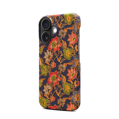 For iPhone 16 Denior A16 Flower Language Series MagSafe PC Phone Case(Classical Flower)