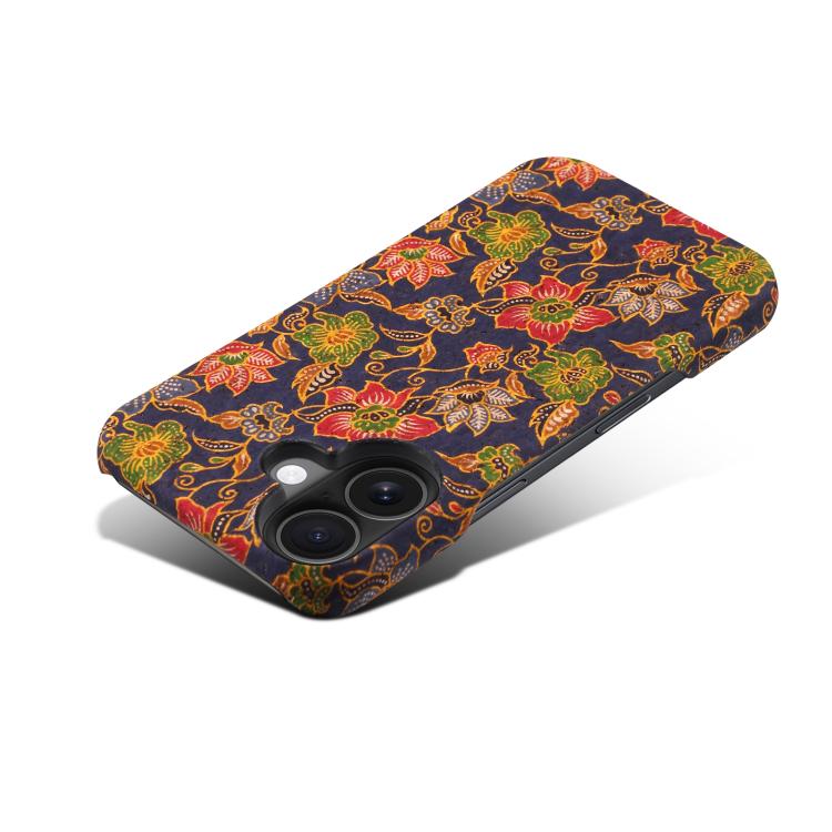 For iPhone 16 Denior A16 Flower Language Series MagSafe PC Phone Case(Classical Flower)