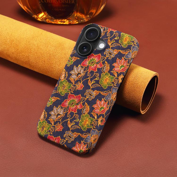 For iPhone 16 Denior A16 Flower Language Series MagSafe PC Phone Case(Classical Flower)