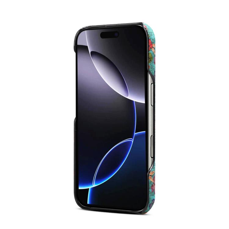 For iPhone 16 Plus Denior A16 Flower Language Series MagSafe PC Phone Case(Butterflies)