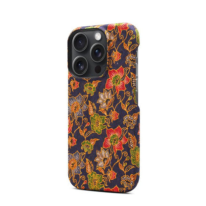 For iPhone 16 Pro Denior A16 Flower Language Series MagSafe PC Phone Case(Classical Flower)