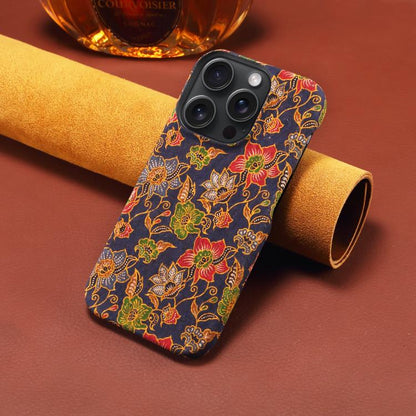 For iPhone 16 Pro Denior A16 Flower Language Series MagSafe PC Phone Case(Classical Flower)