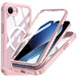 For iPhone 17e / 16e RedPepper Tempered Glass MagSafe Phone Case(Pink)
