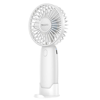 Yesido YF15 Brushless 3-speed Handheld Fan(White)