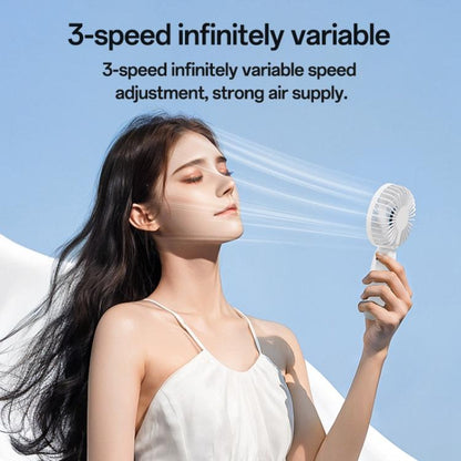 Yesido YF15 Brushless 3-speed Handheld Fan(White)
