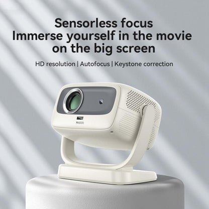 Yesido TV13 1280x720P 190ANSI Android 9.0 Series Smart Projector, Plug:EU Plug(Beige)