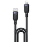 Yesido CA191 27W Type-C to 8 Pin Aluminum Alloy Data Cable, Length: 2m(Black)