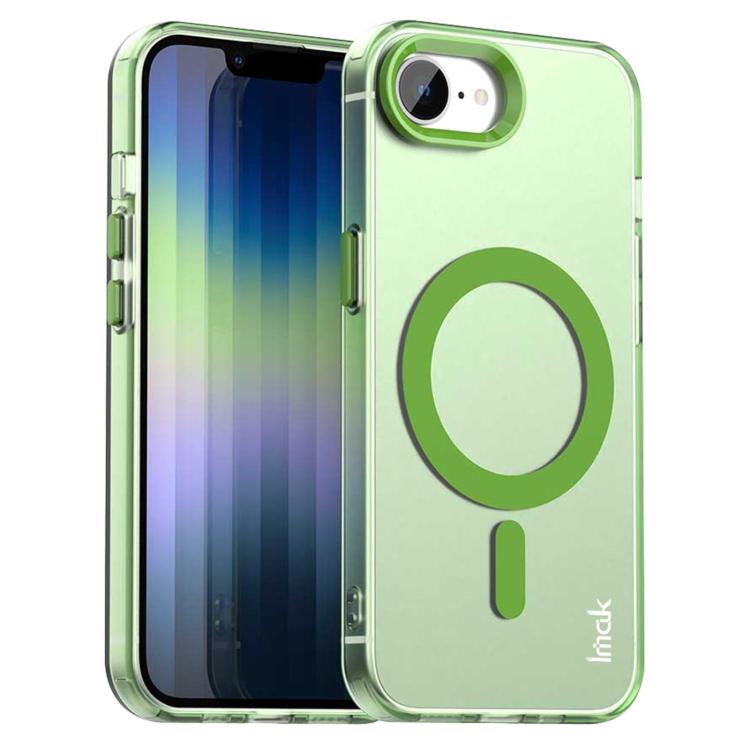 Pour iPhone 16e / 17e IMAK Candy Series Coque de téléphone antichoc MagSafe (Vert)