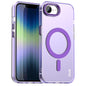 For iPhone 16e / 17e IMAK Candy Series Shockproof MagSafe Phone Case(Purple)