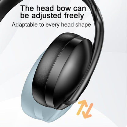 Yesido EP08 ANC Noise Reduction Bluetooth Headphones(Black)
