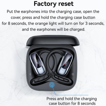 Yesido YSP24 Ear-hook Open OWS Bluetooth Earphone(Black)