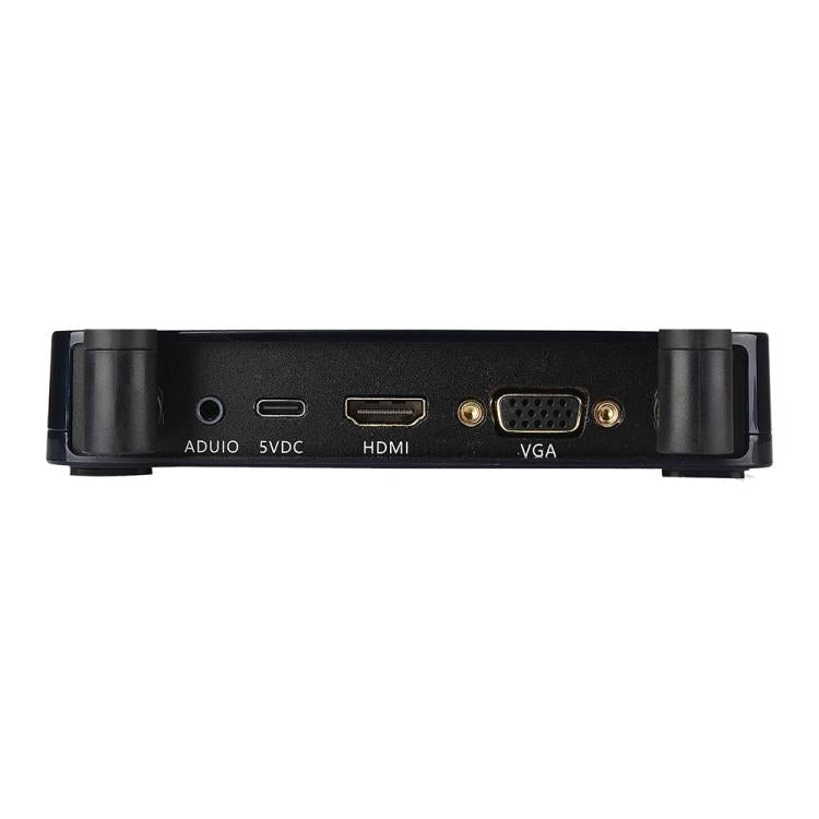 Measy AM1810 3 in 1 Wireless Screen Projector with Transmitter and Receiver, Plug:EU Plug