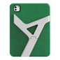 Pour iPad Pro 11 2025 / 2024 Étui de tablette EVA YOYOISLES Air Rum Series (Vert Blanc)