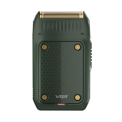 VGR V-353 Floating Cuttter Head Portable Electric Shaver(Green)