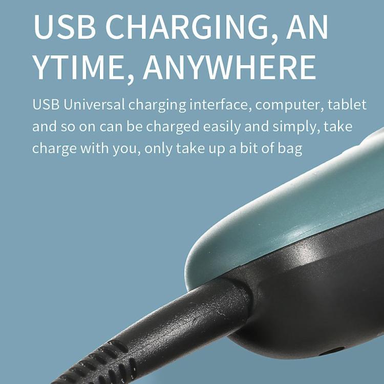 VGR V-393 Double Cuttter Head IPX5 Electric Shaver(Blue)