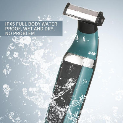 VGR V-393 Double Cuttter Head IPX5 Electric Shaver(Blue)