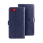 For iPhone 17e / 16e idewei Crazy Horse Texture Leather Phone Case(Blue)